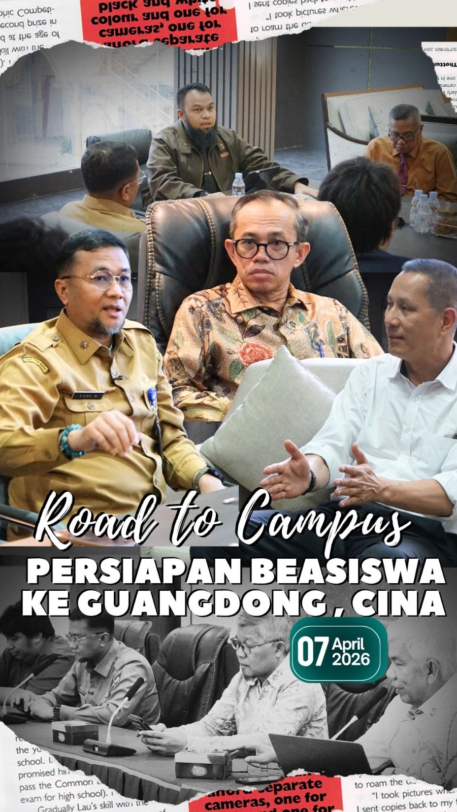 Roadshow To Campus Persiapan Beasiswa ke Guangdong China